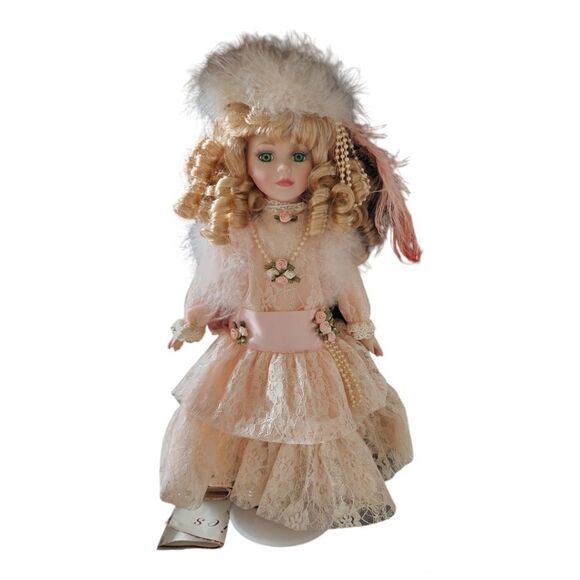 Little Ladies Porcelain Doll - Picture 4 of 6